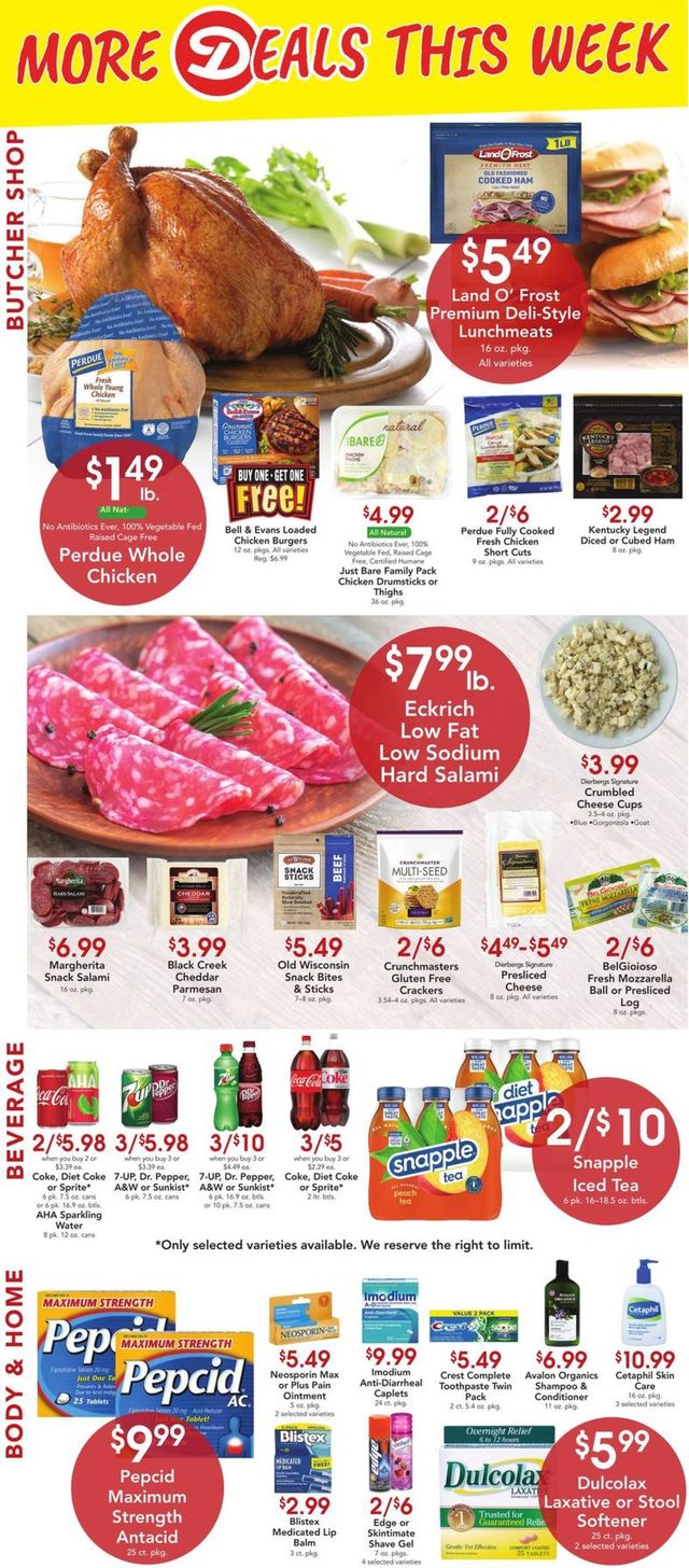 Dierbergs Ad from 05/18/2021