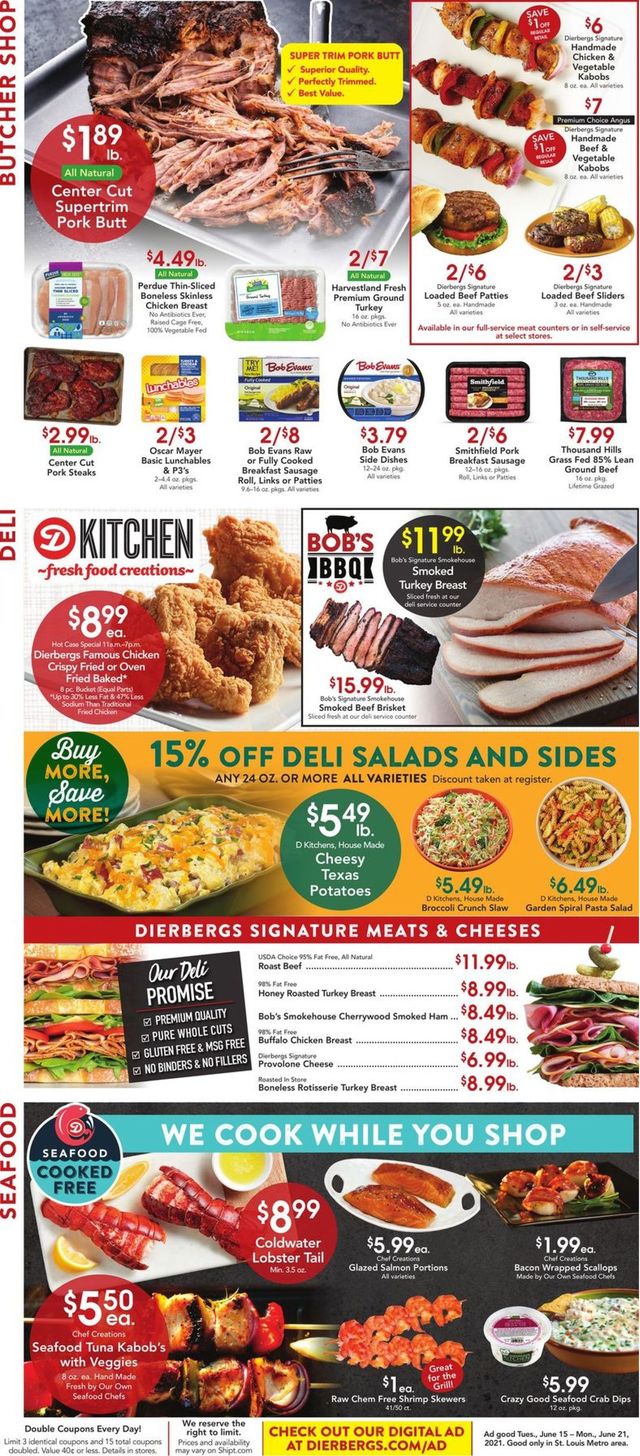 Dierbergs Ad from 06/15/2021