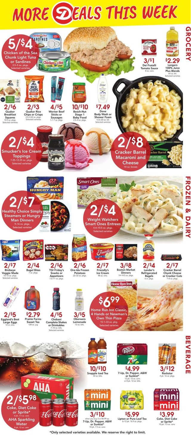 Dierbergs Ad from 07/27/2021