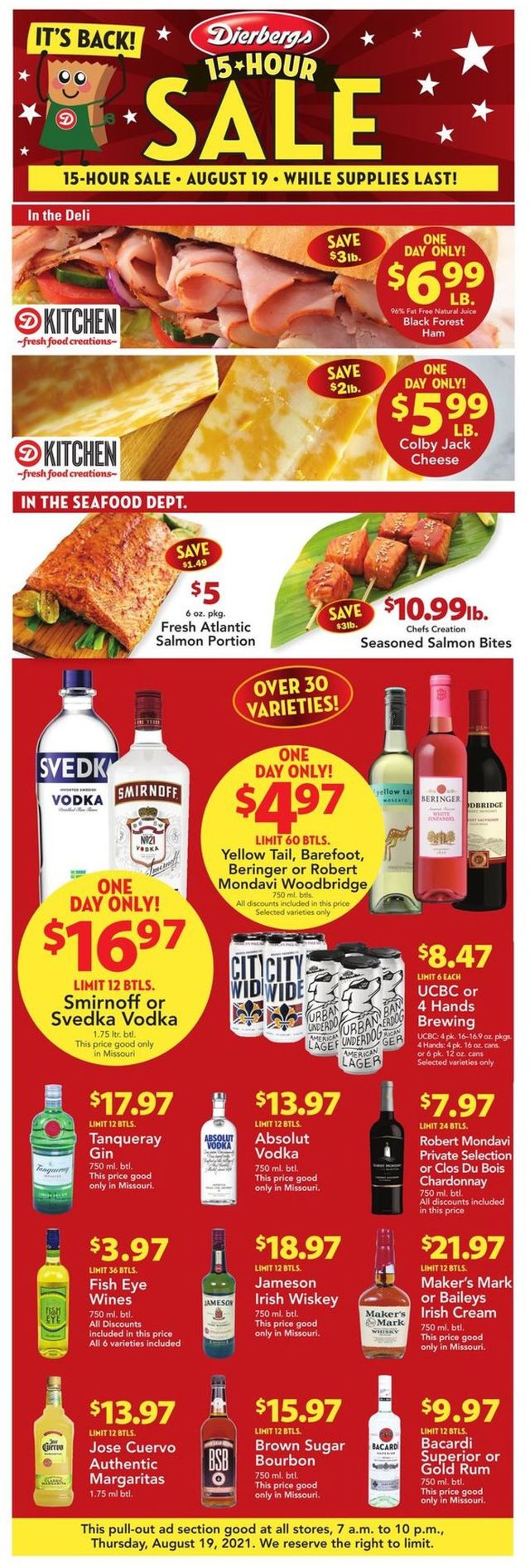 Dierbergs Ad from 08/17/2021