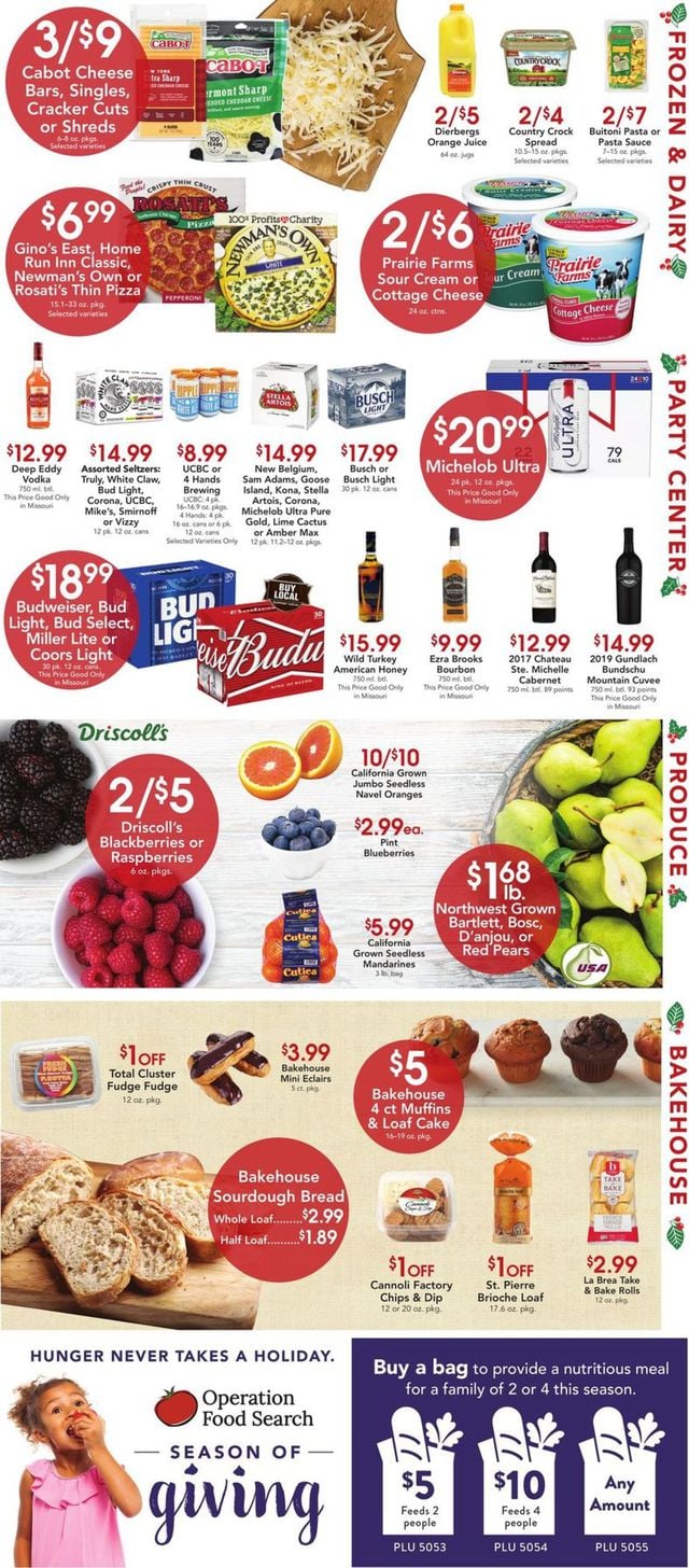 Dierbergs Ad from 11/30/2021