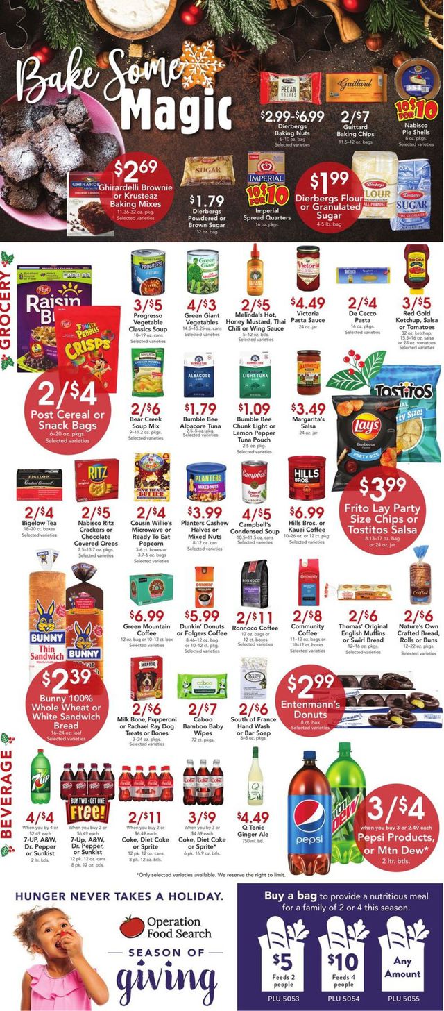 Dierbergs Ad from 12/07/2021