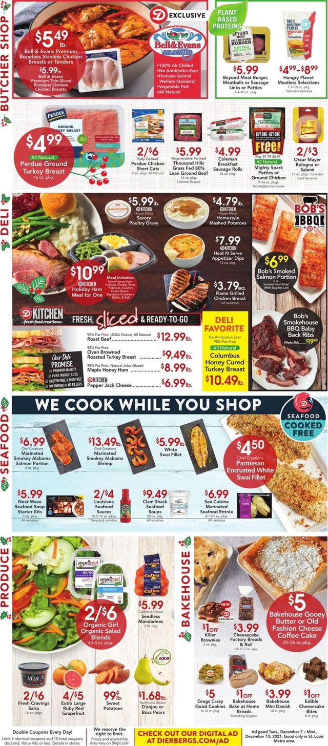 Dierbergs Ad from 12/07/2021