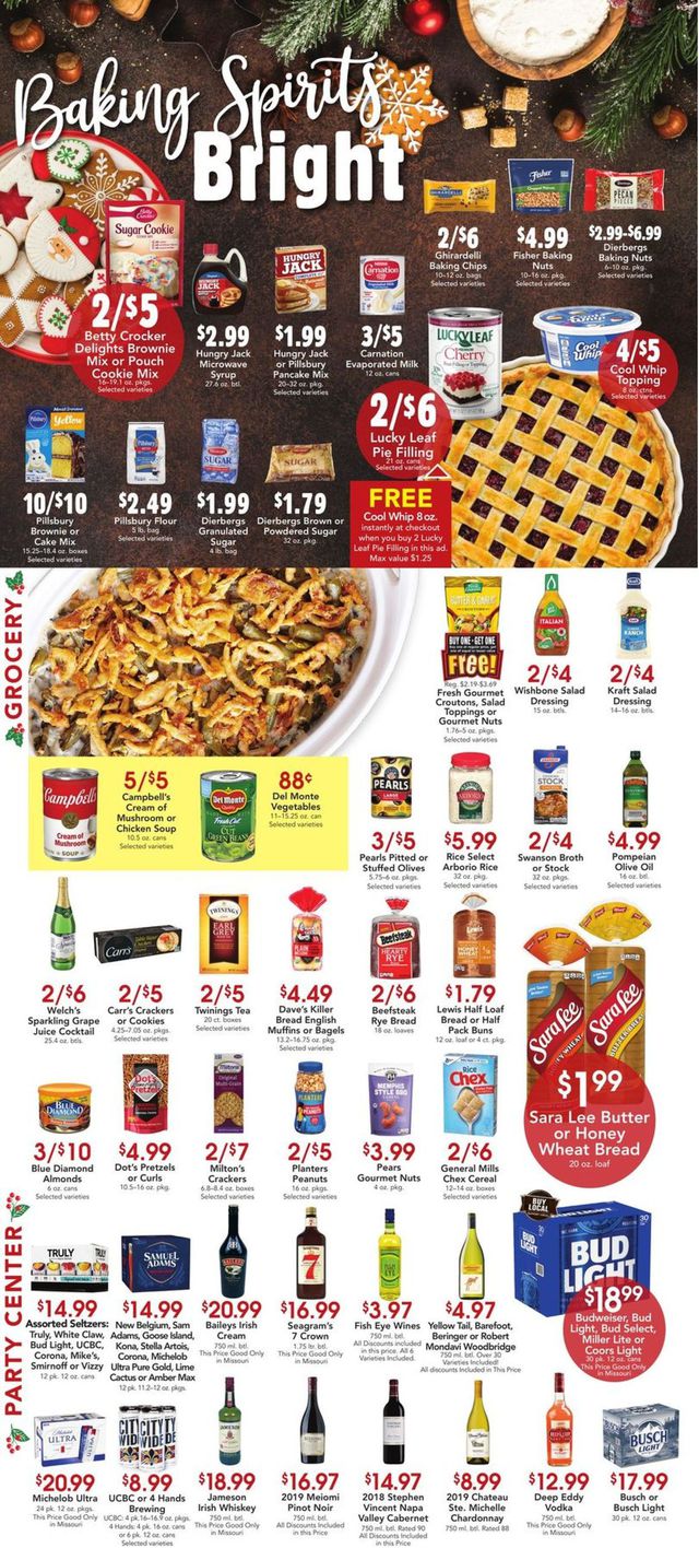 Dierbergs Ad from 12/14/2021