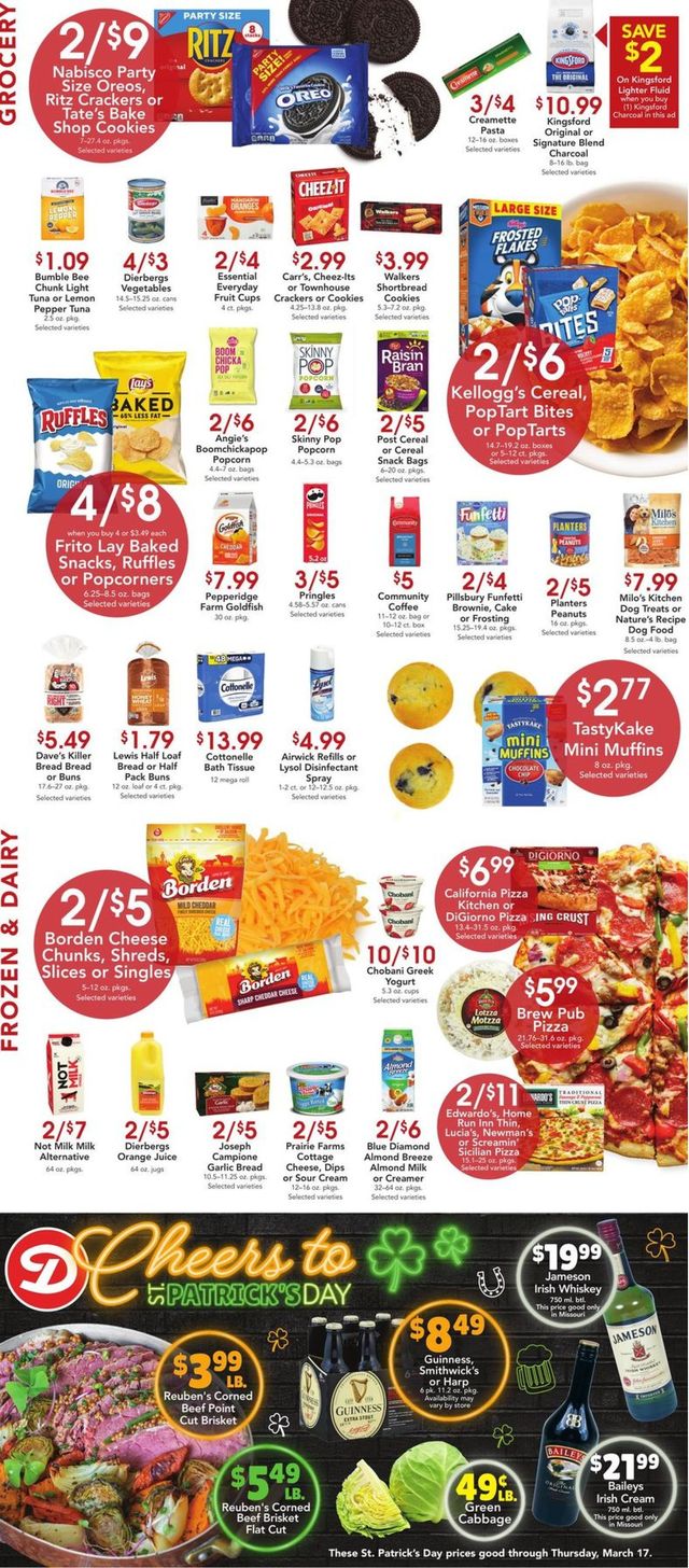 Dierbergs Ad from 03/15/2022