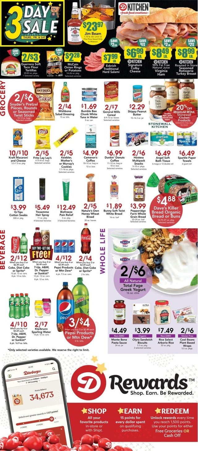 Dierbergs Ad from 03/22/2022