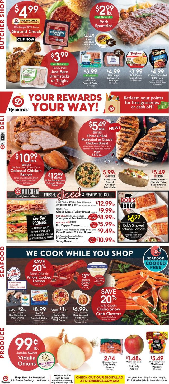 Dierbergs Ad from 05/03/2022