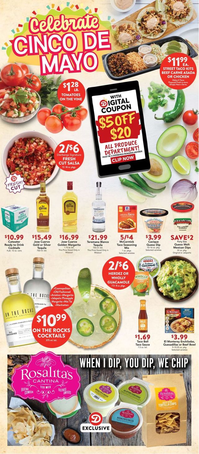 Dierbergs Ad from 05/03/2022