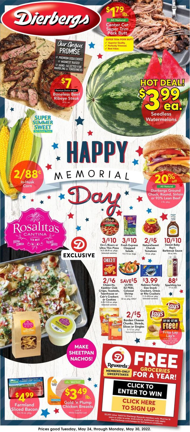 Dierbergs Ad from 05/24/2022