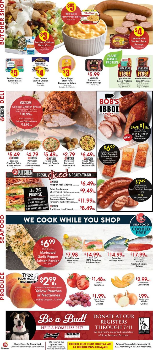 Dierbergs Ad from 07/05/2022