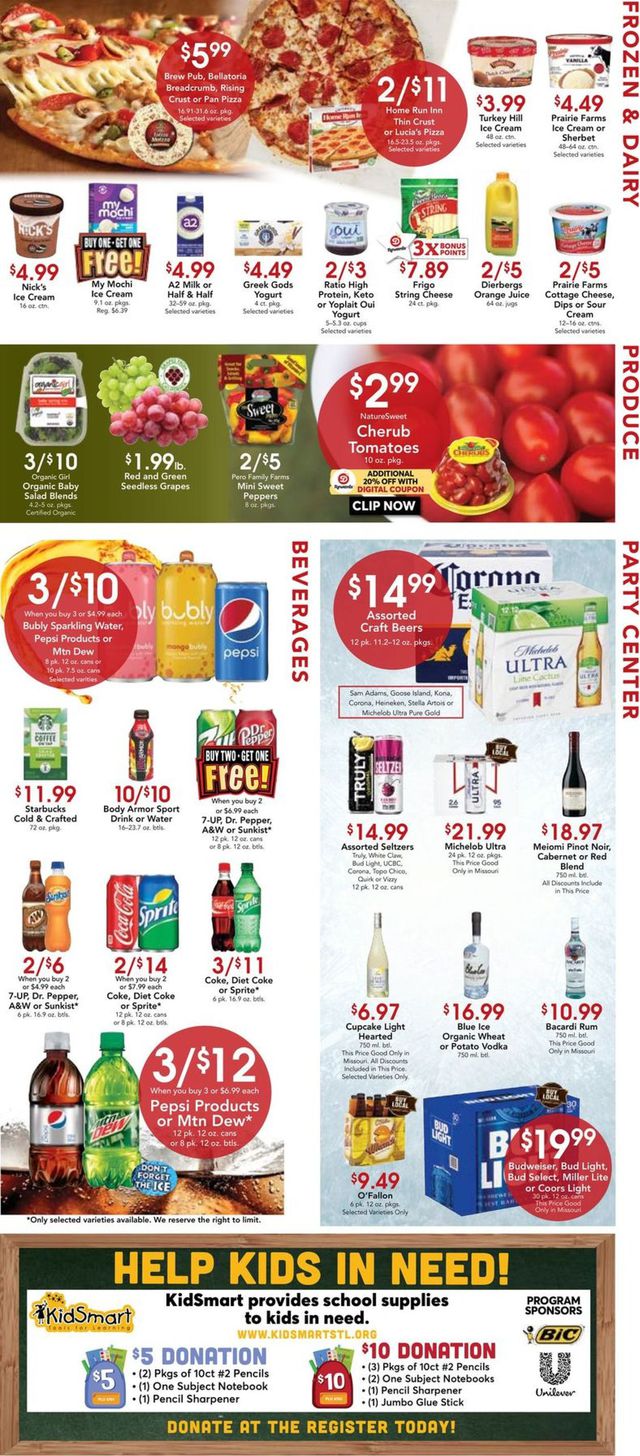 Dierbergs Ad from 08/02/2022