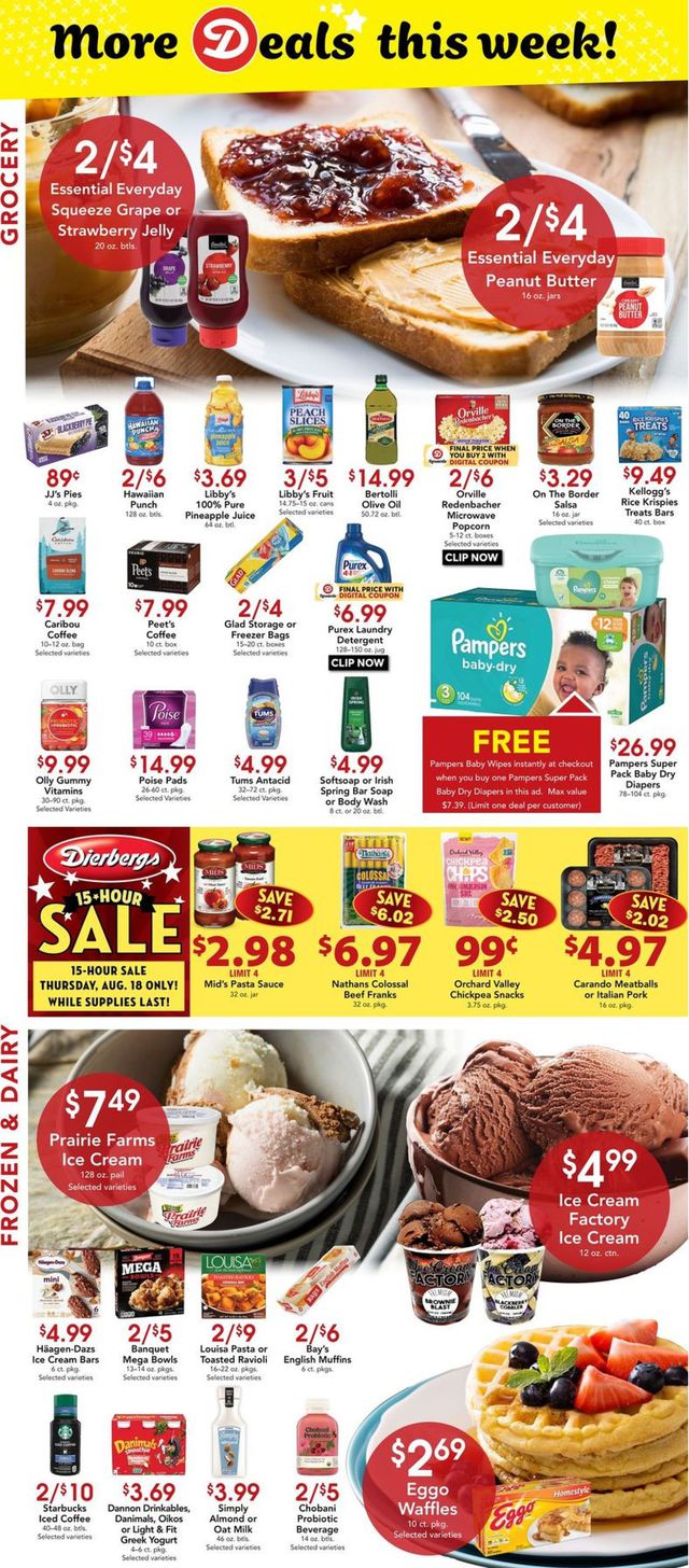 Dierbergs Ad from 08/16/2022