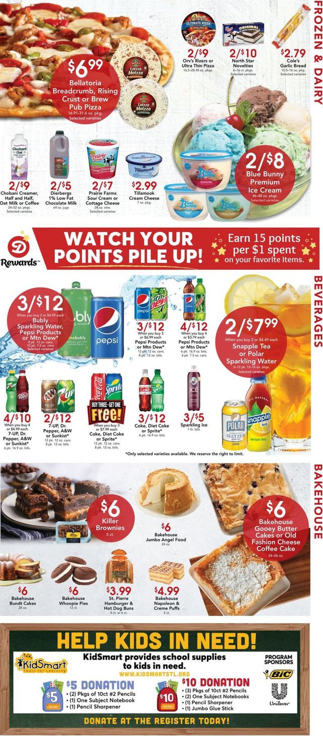 Dierbergs Ad from 08/23/2022