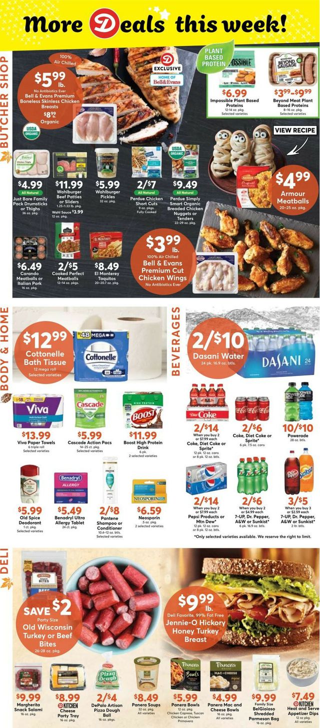 Dierbergs Ad from 10/25/2022