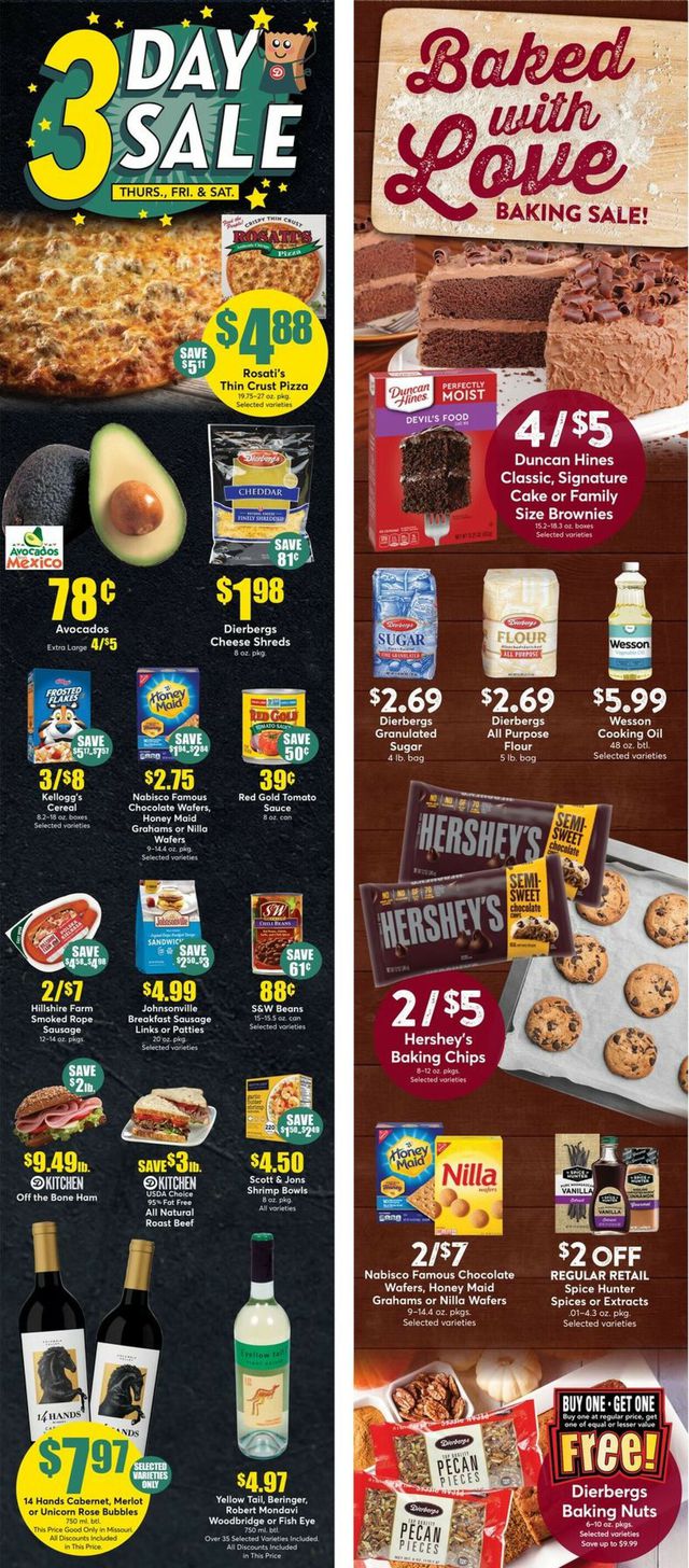 Dierbergs Ad from 11/01/2022