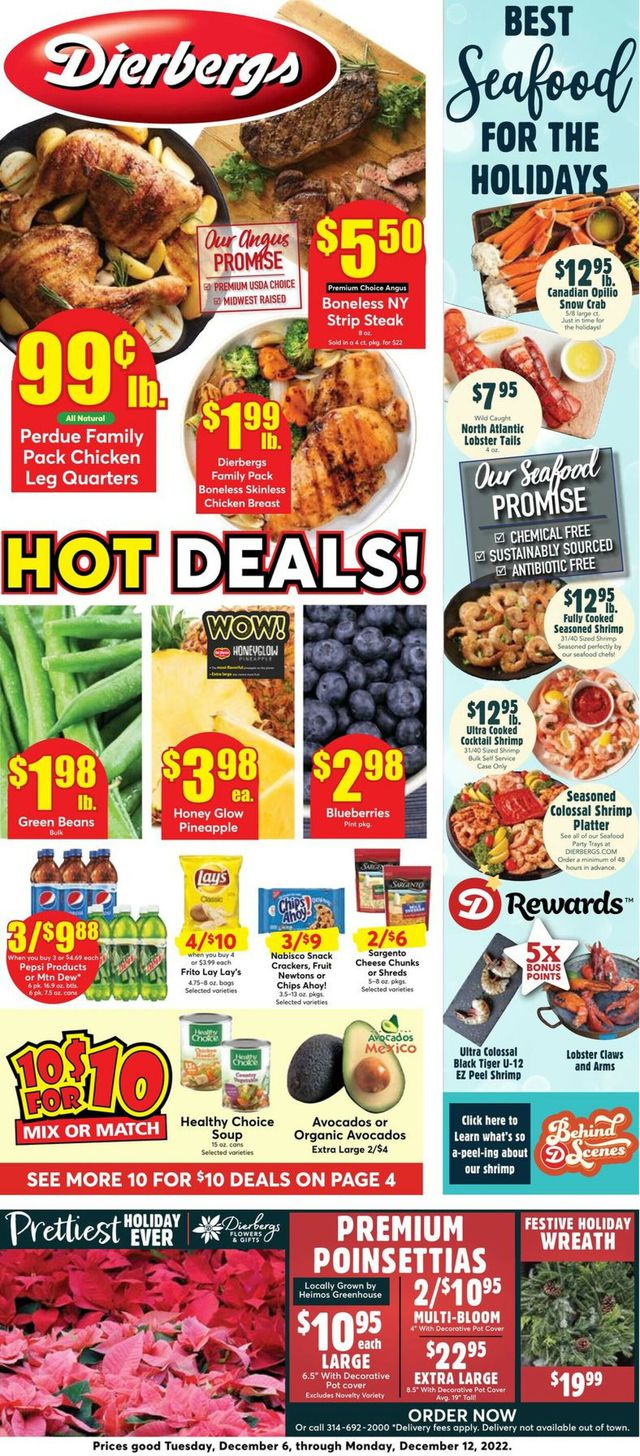 Dierbergs Ad from 12/06/2022