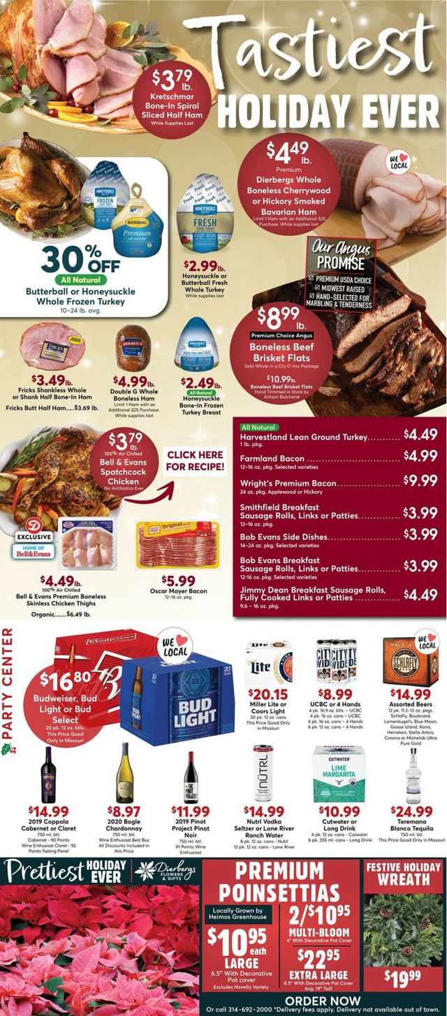 Dierbergs Ad from 12/13/2022