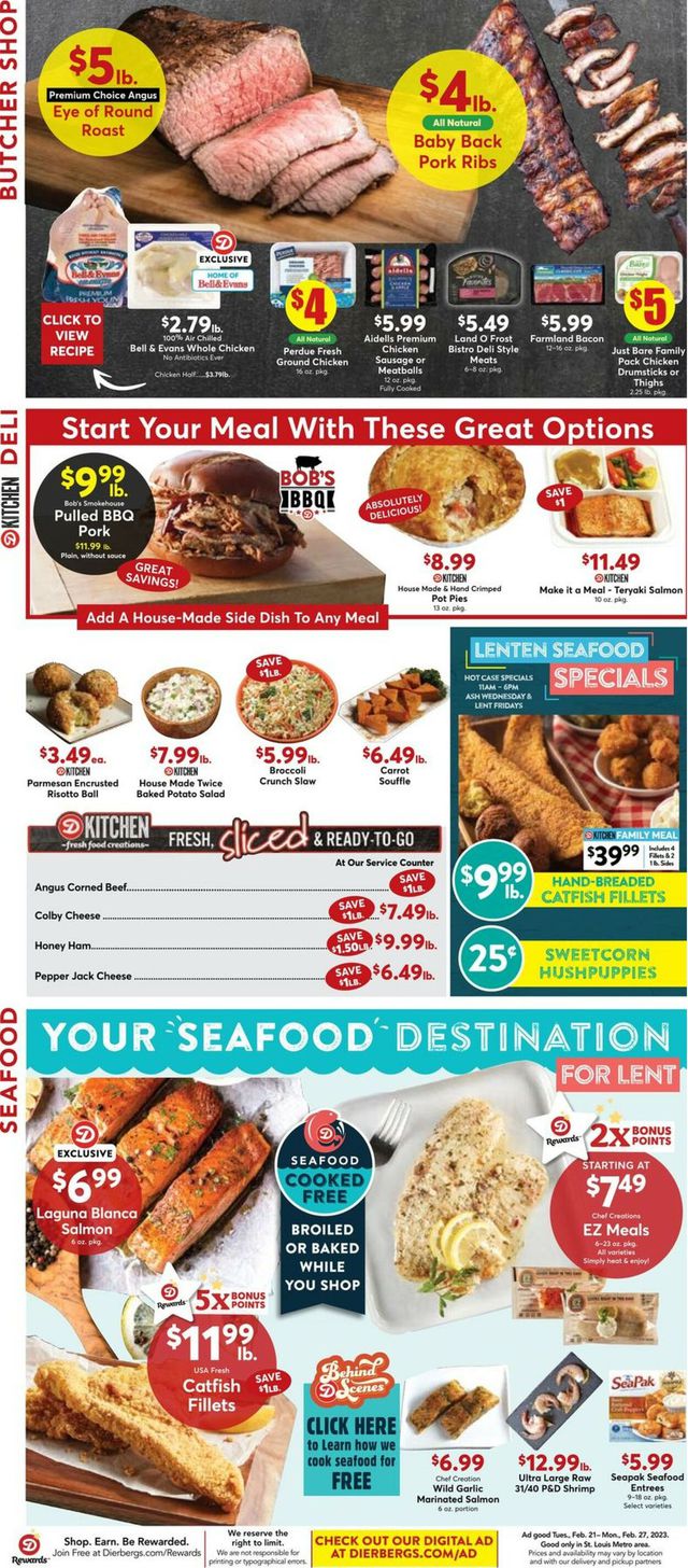 Dierbergs Ad from 02/21/2023