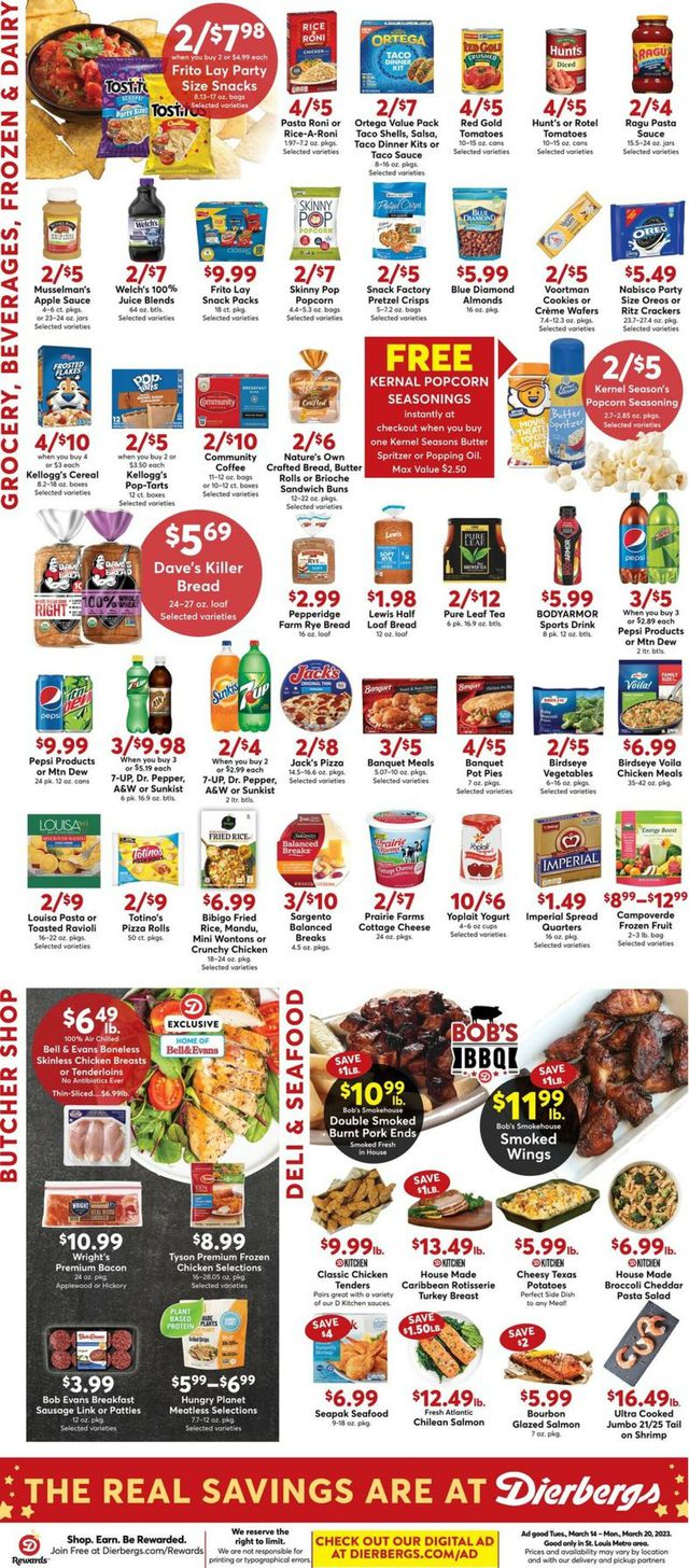 Dierbergs Ad from 03/14/2023