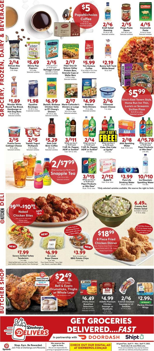 Dierbergs Ad from 04/11/2023
