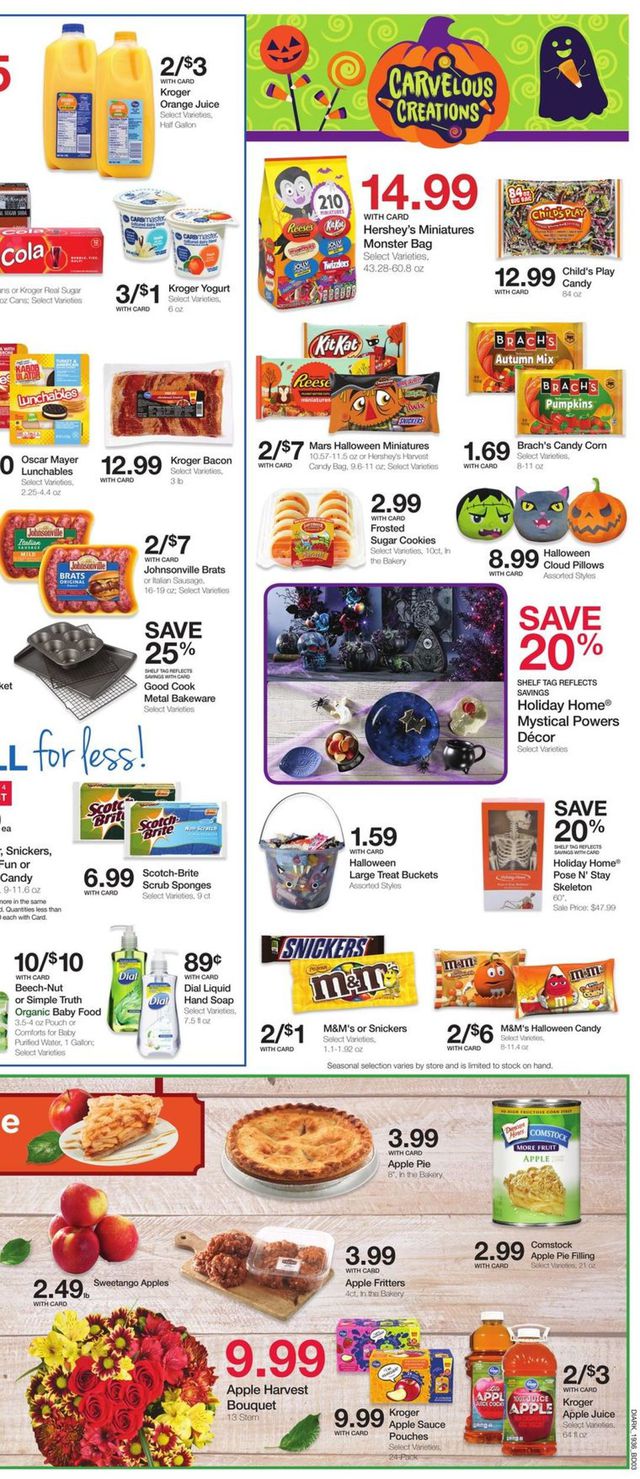 Dillons Ad from 10/09/2019
