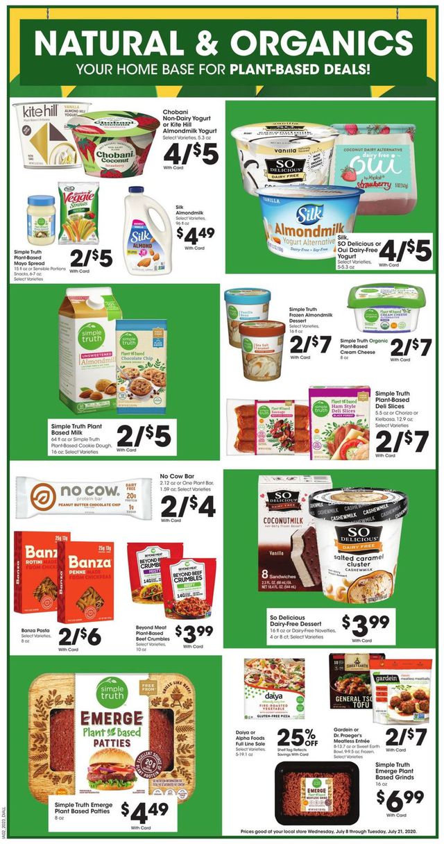 Dillons Ad from 07/08/2020