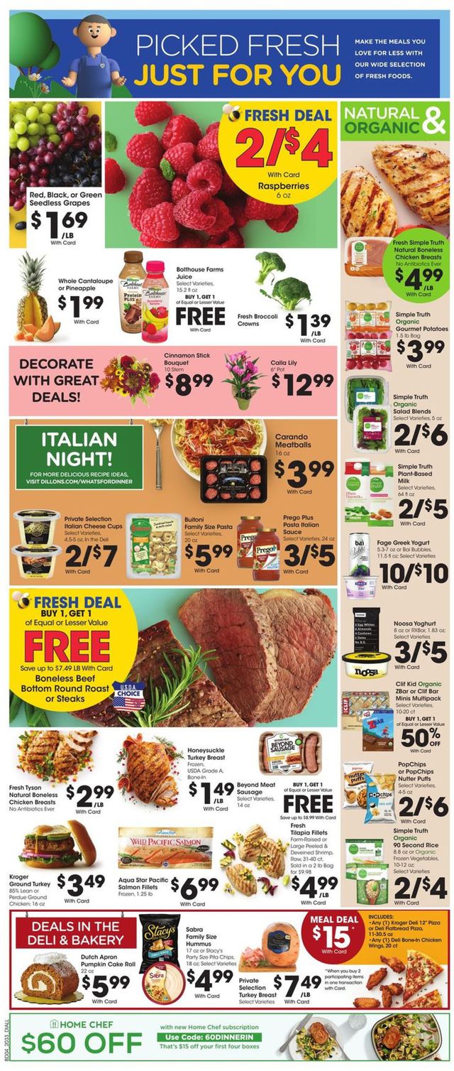 Dillons Ad from 09/16/2020
