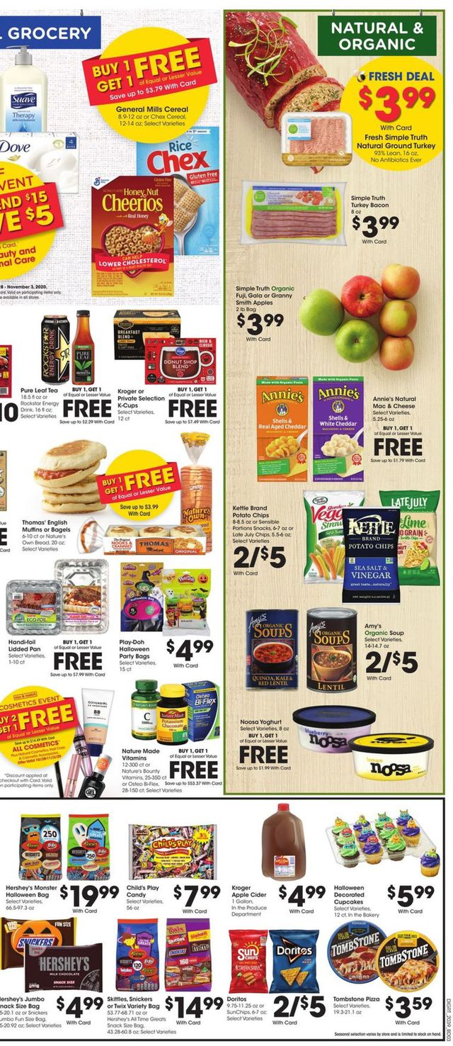 Dillons Ad from 10/28/2020
