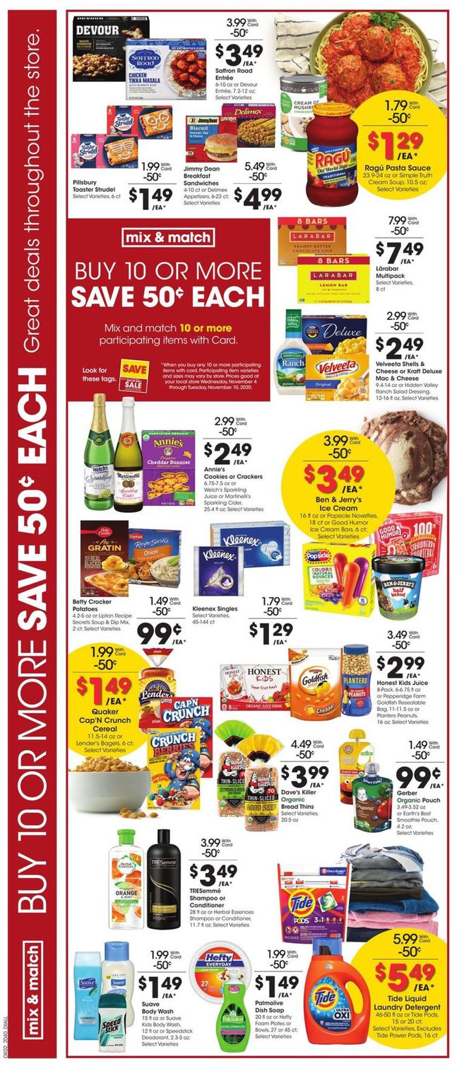 Dillons Ad from 11/04/2020