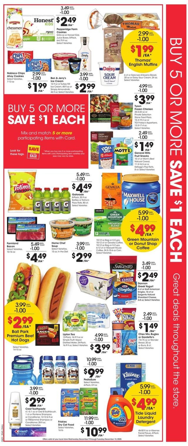 Dillons Ad from 12/09/2020