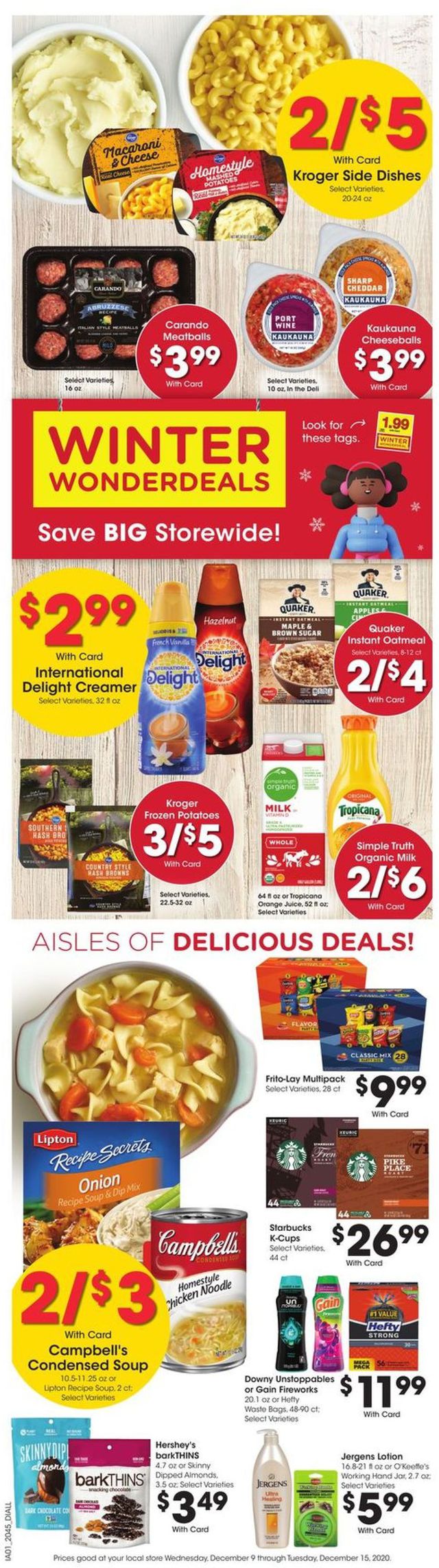 Dillons Ad from 12/09/2020