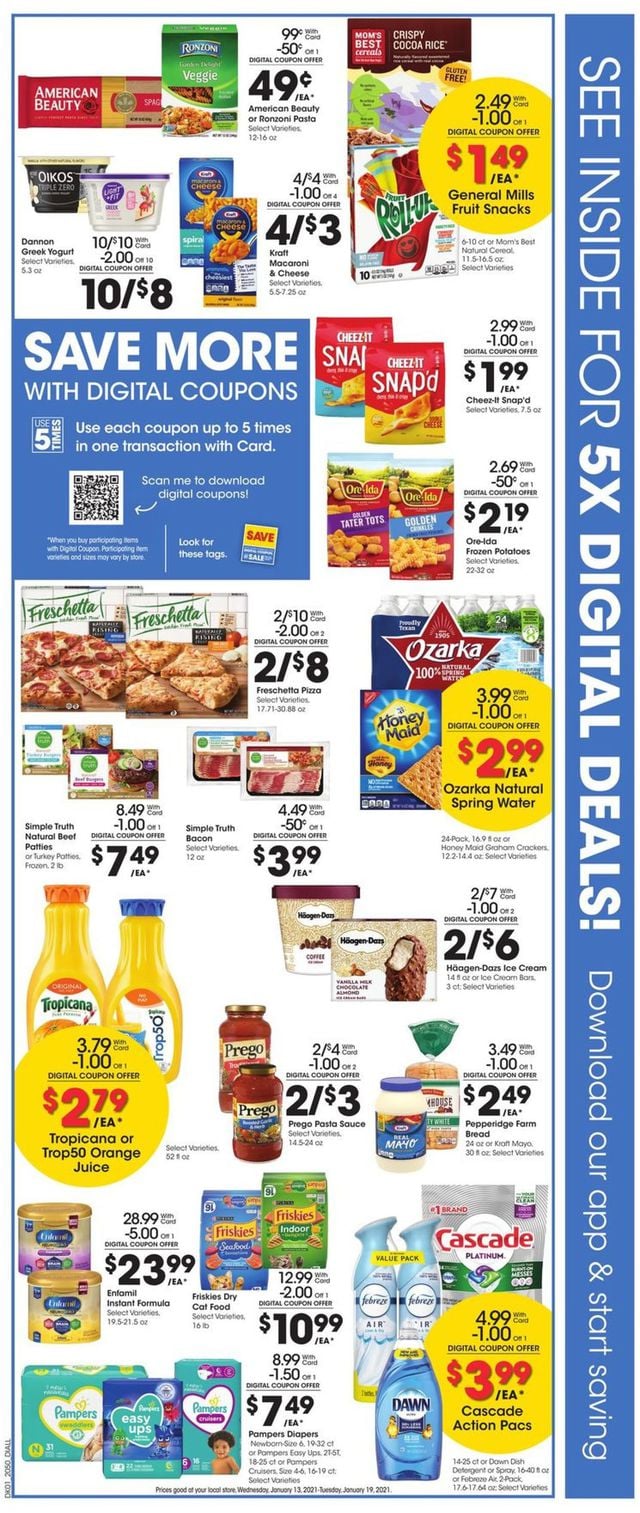 Dillons Ad from 01/13/2021