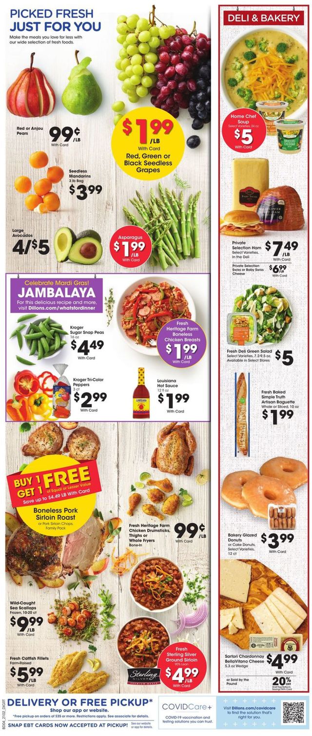 Dillons Ad from 02/10/2021