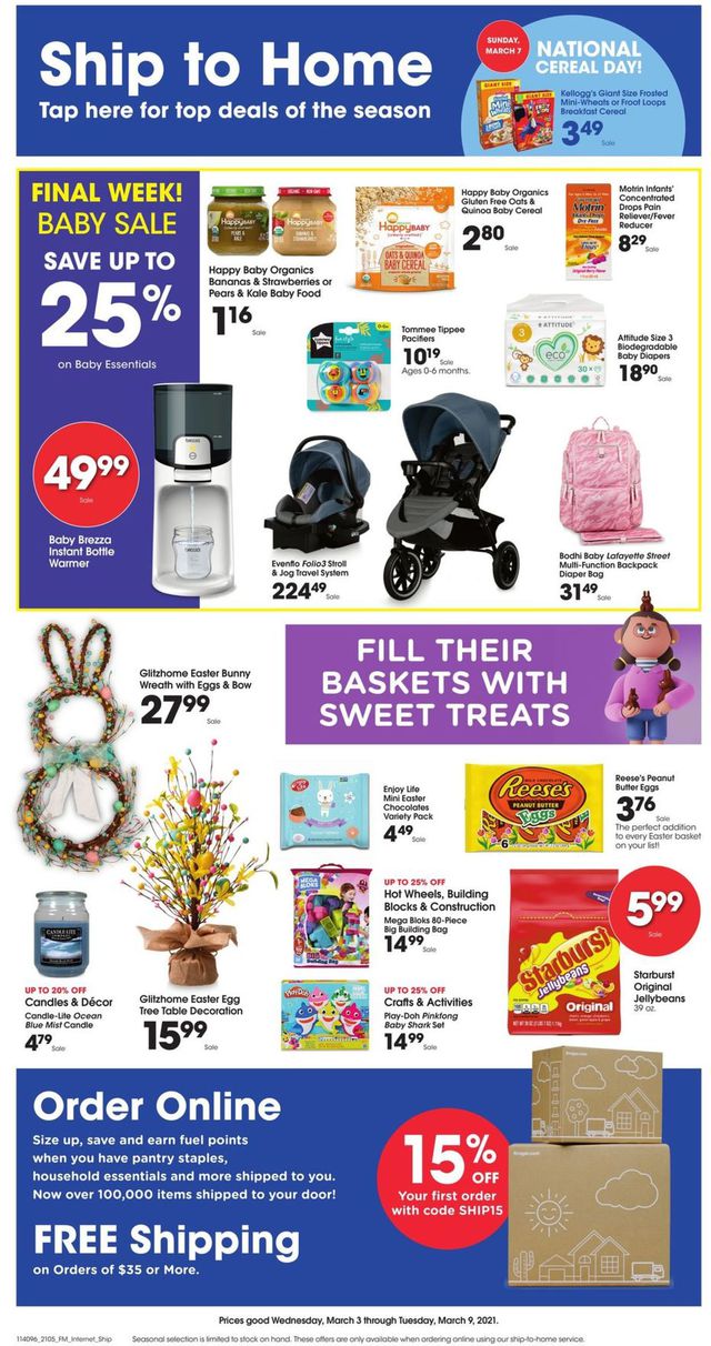 Dillons Ad from 03/03/2021