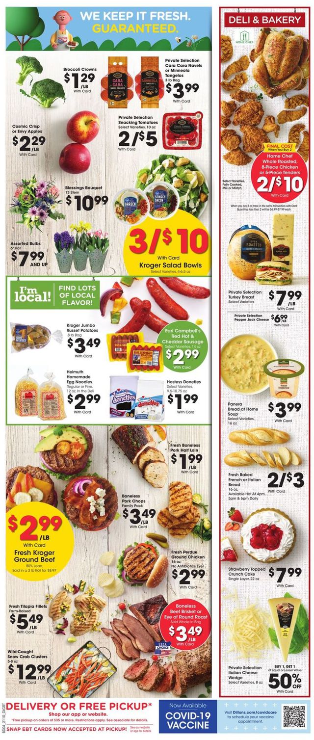 Dillons Ad from 04/07/2021