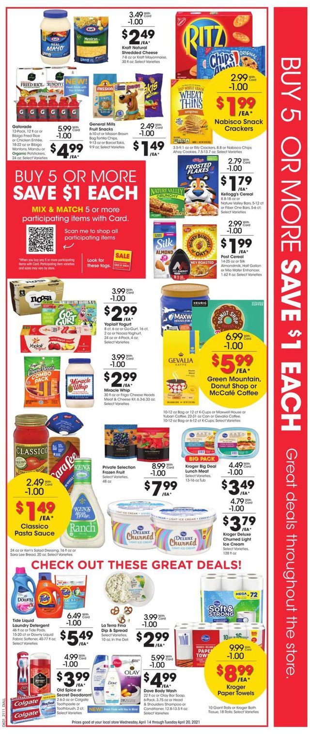 Dillons Ad from 04/14/2021