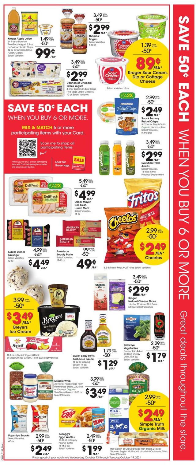 Dillons Ad from 10/13/2021