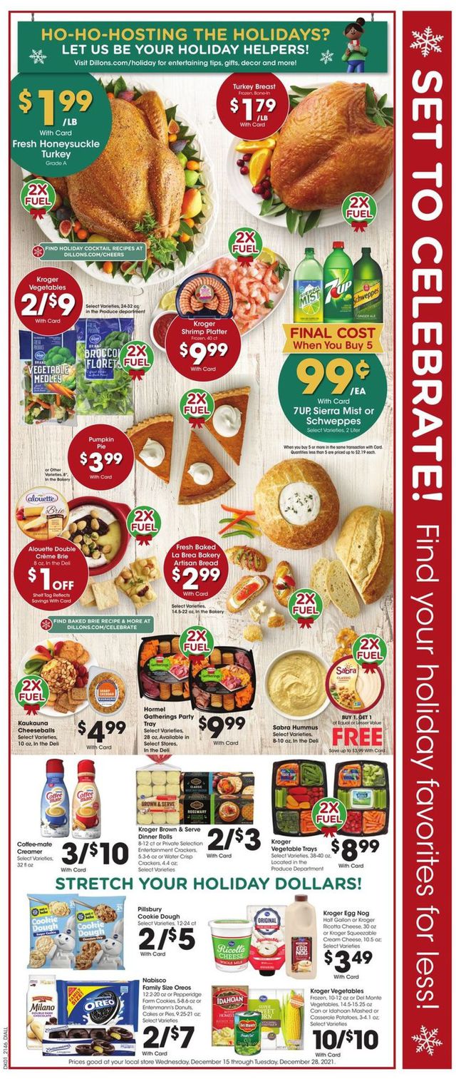 Dillons Ad from 12/15/2021