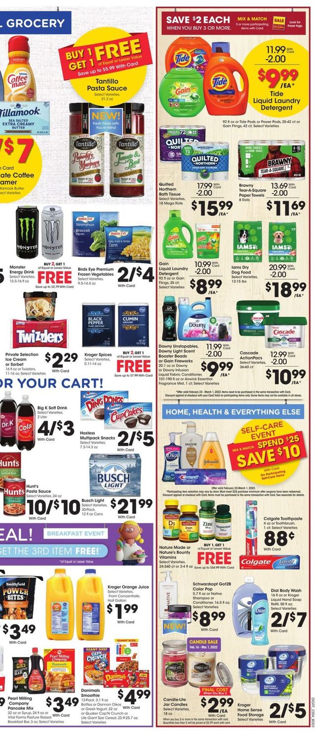 Dillons Ad from 02/23/2022
