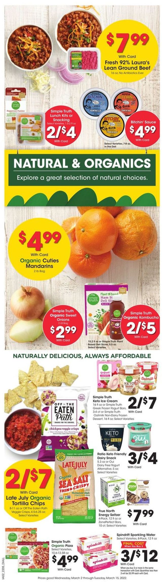 Dillons Ad from 03/02/2022