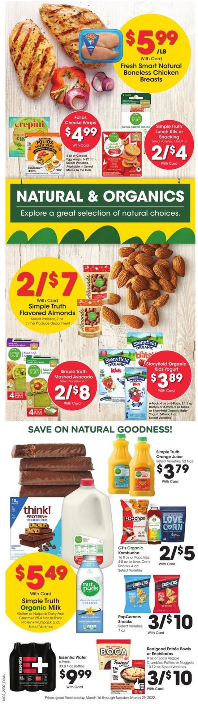 Dillons Ad from 03/23/2022