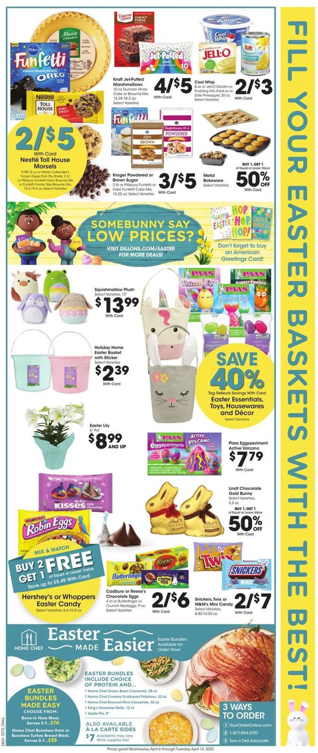 Dillons Ad from 04/06/2022