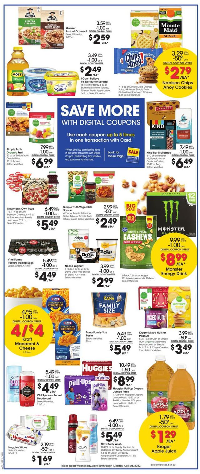 Dillons Ad from 04/20/2022