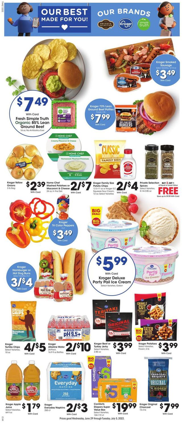 Dillons Ad from 06/29/2022