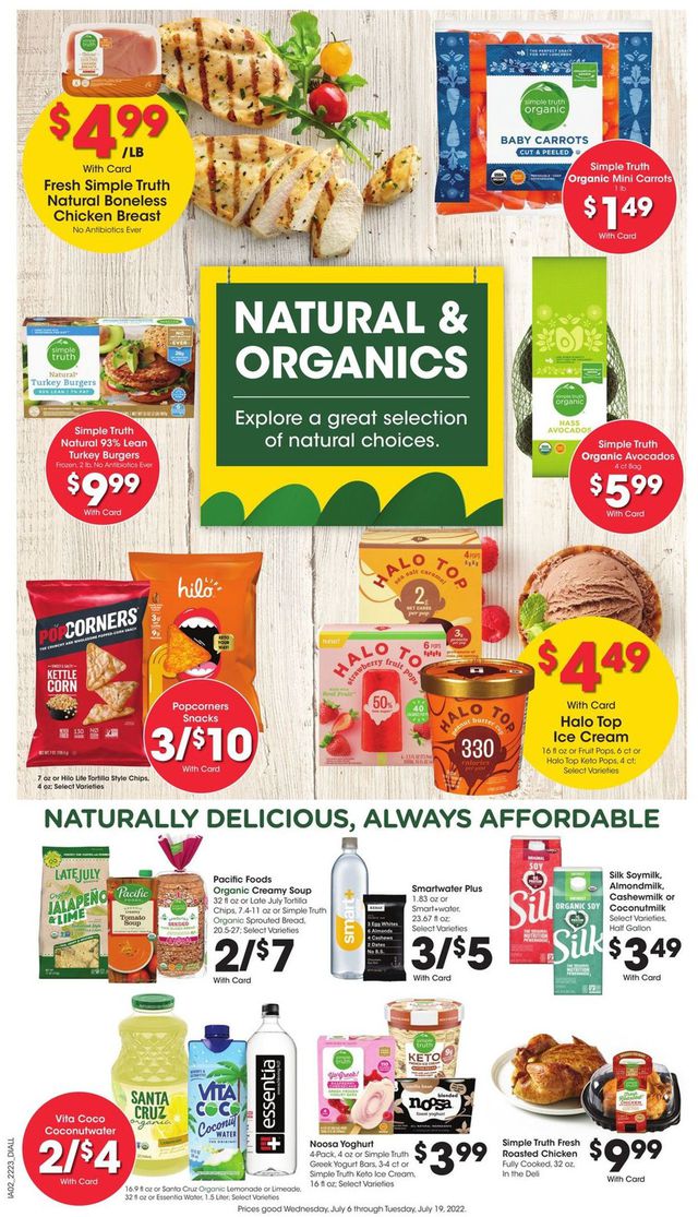 Dillons Ad from 07/13/2022