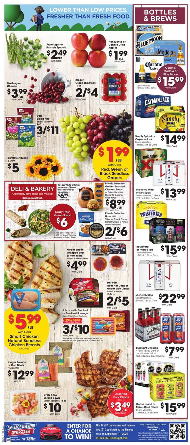 Dillons Ad from 08/03/2022