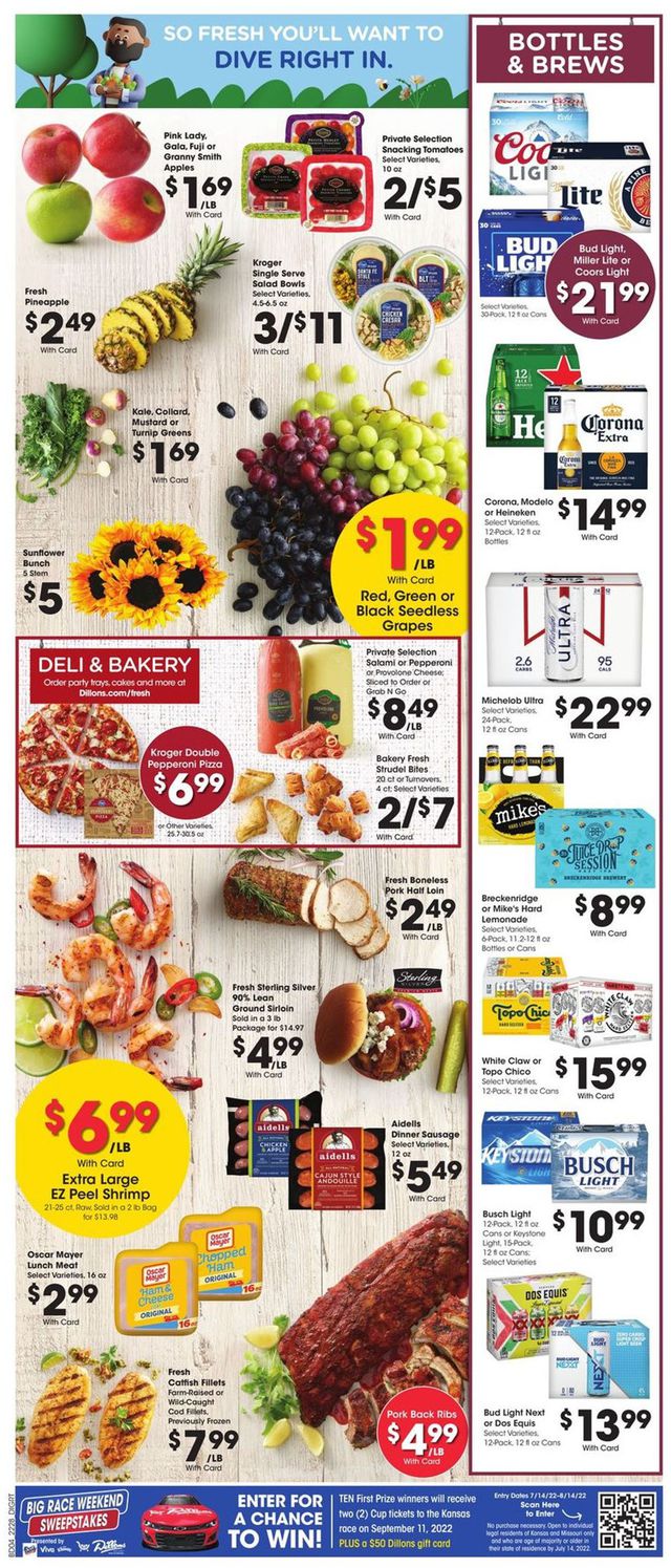 Dillons Ad from 08/10/2022