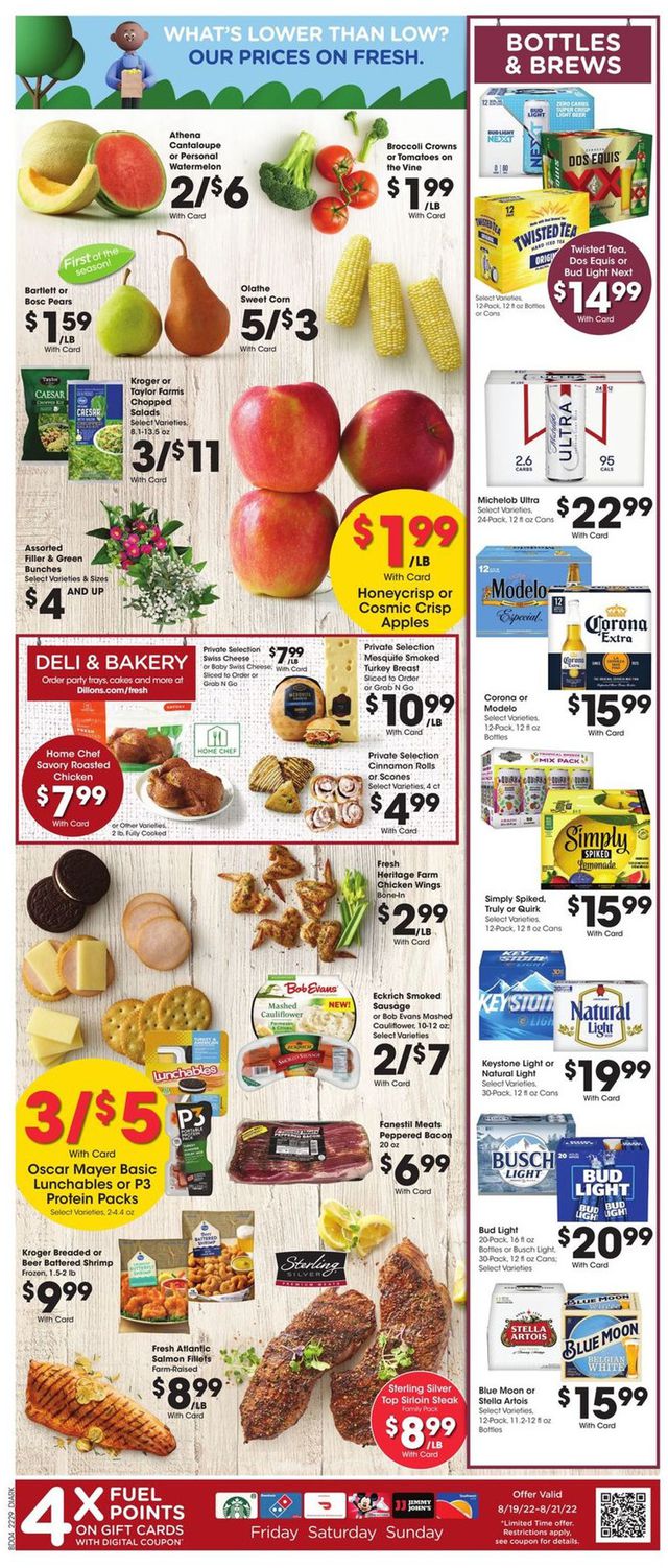 Dillons Ad from 08/17/2022