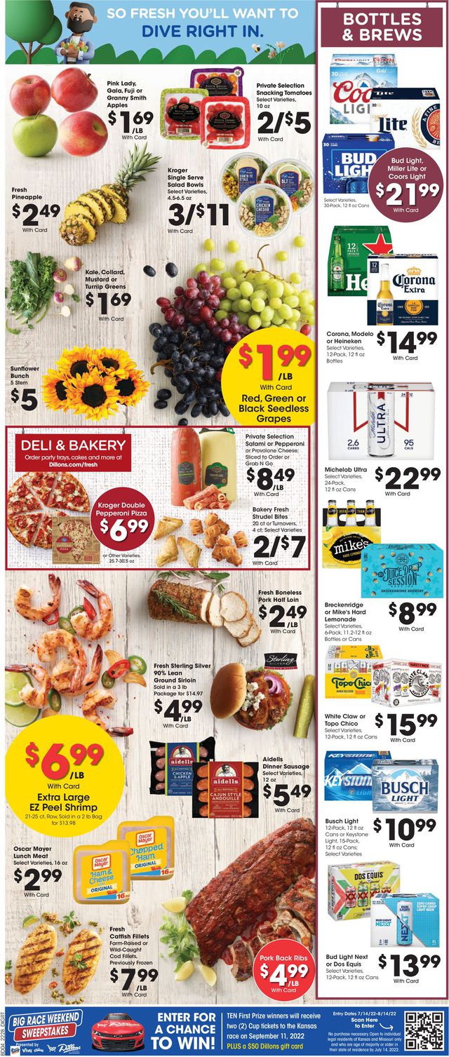 Dillons Ad from 08/10/2022