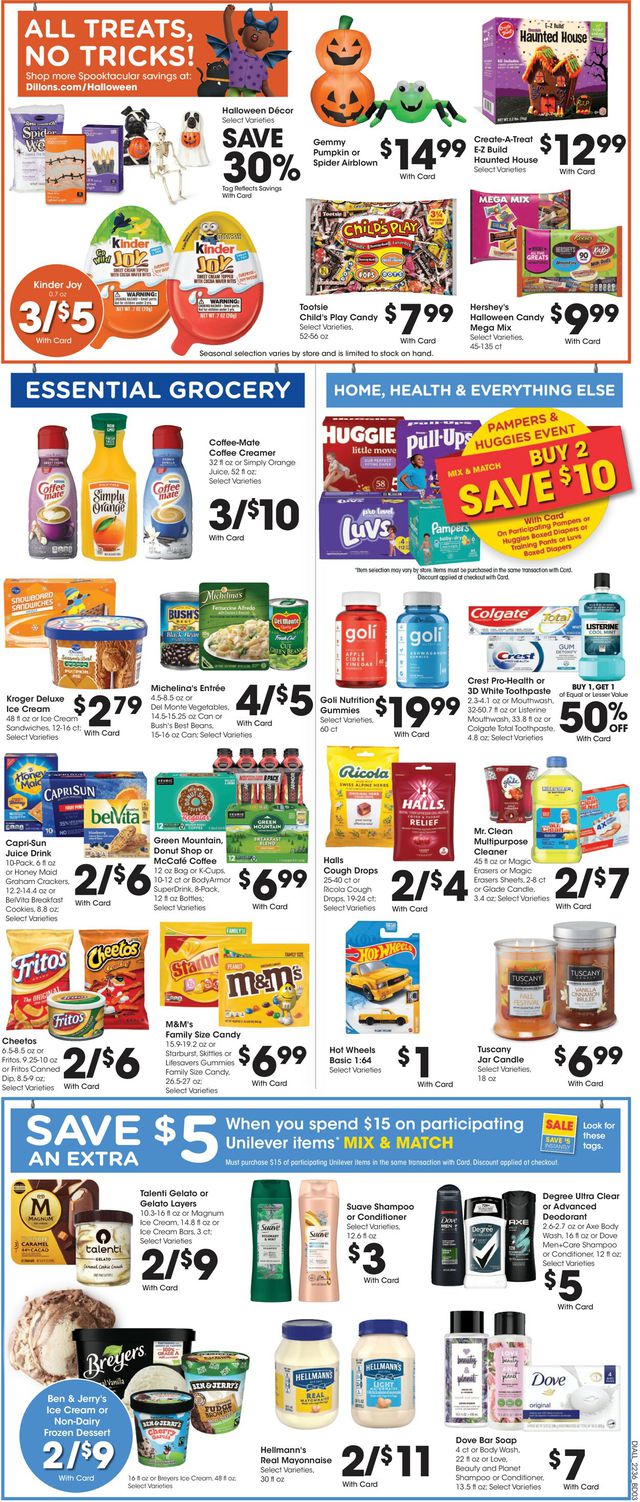 Dillons Ad from 10/05/2022